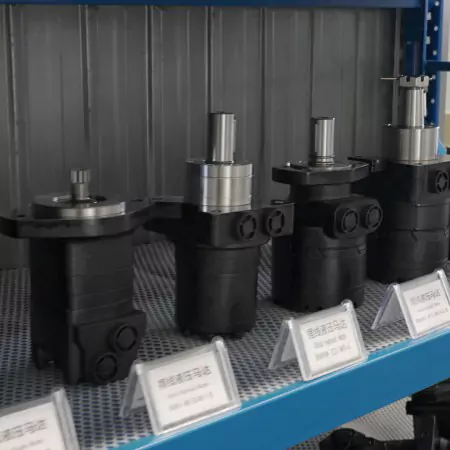 Wat is 'n ossillerende hidrouliese motor met skyfklep?